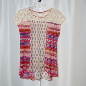 🌵CATO Crochet Top Sz S